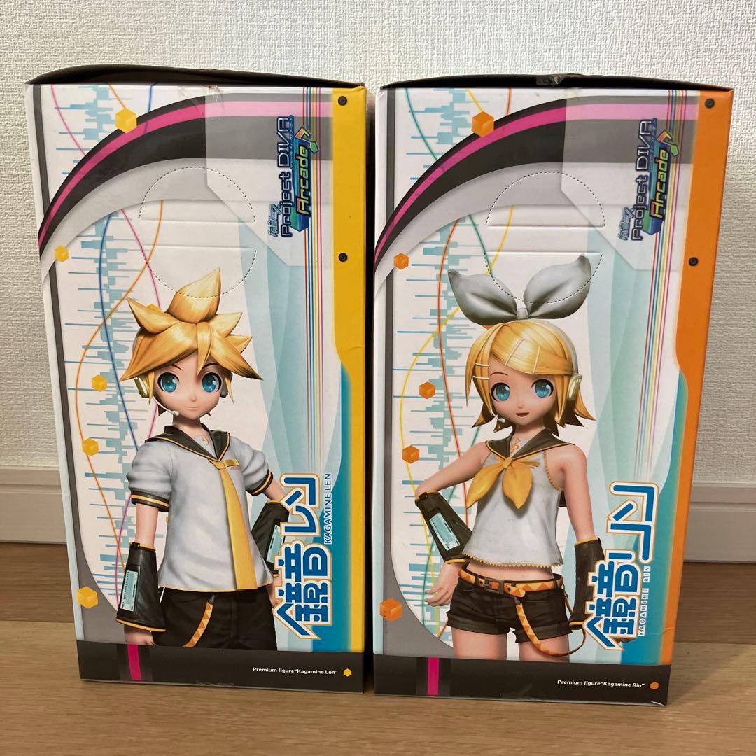 Project DiVA Arcade プレミアムフィギュア　鏡音リン⭐︎鏡音レン