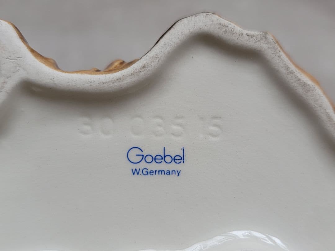 Gebel ゲーベル ドイツ製 置物 陶器 ヨークシャーテリア 犬