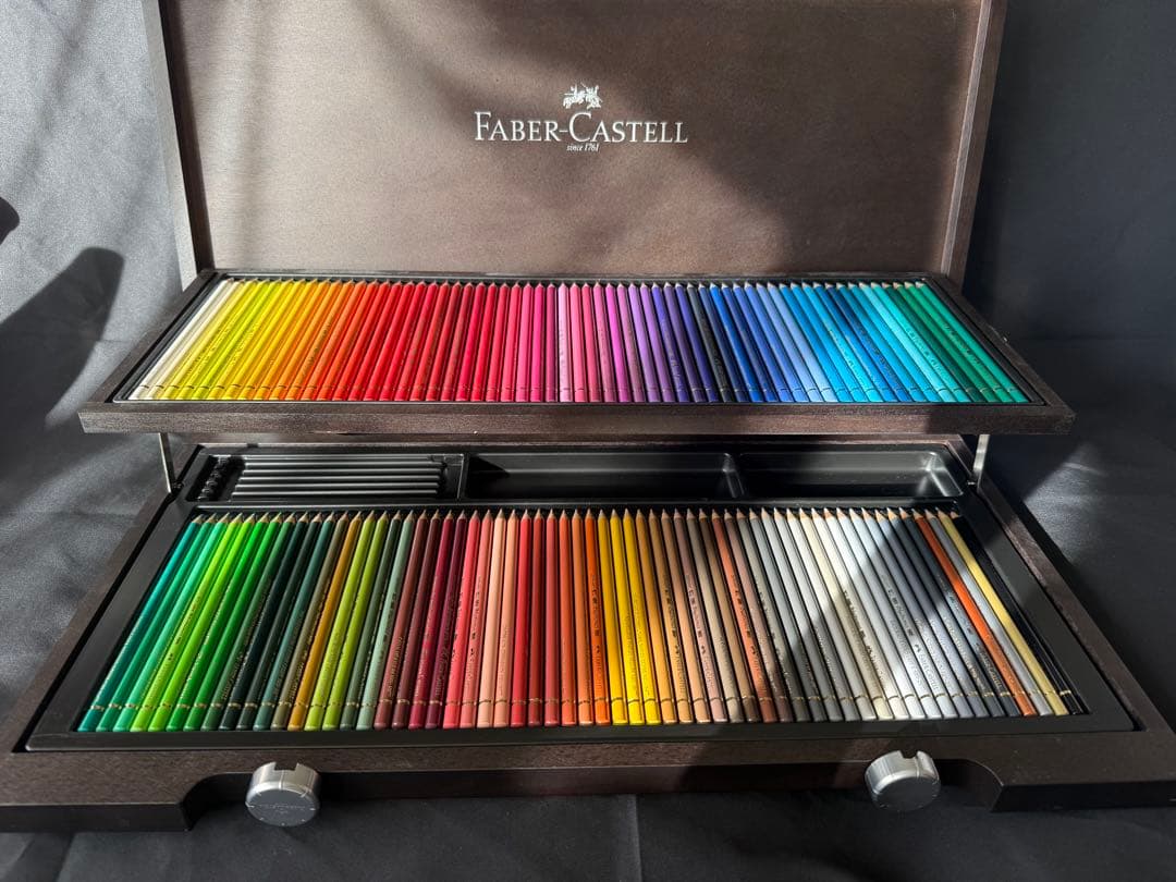 ファーバーカステル ポリクロモス　120色　木箱　Faber-Castell