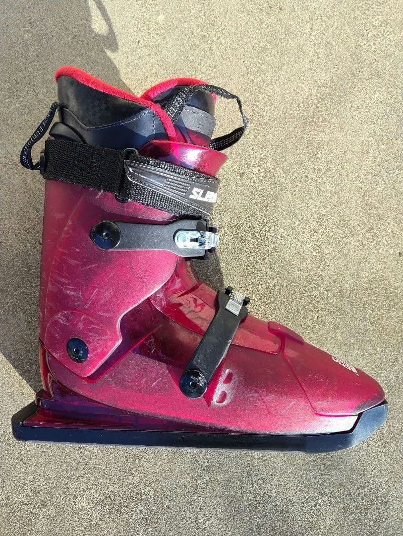 SLED DOGS 8サイズ　スキースケート レッド