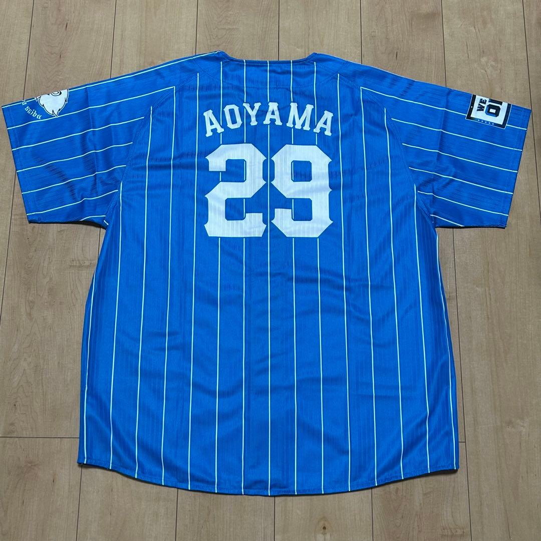 埼玉西武ライオンズ　青山美夏人　蒼空ユニフォーム　Lサイズ