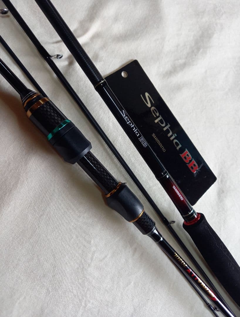 美品　シマノ　セフィアBB S806M　SKmlALLY　702UL　2本セット