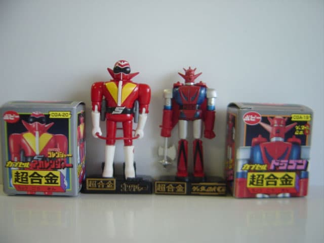 ♯Gku19DTカプセル超合金ポピー5全4種 ガシャポン