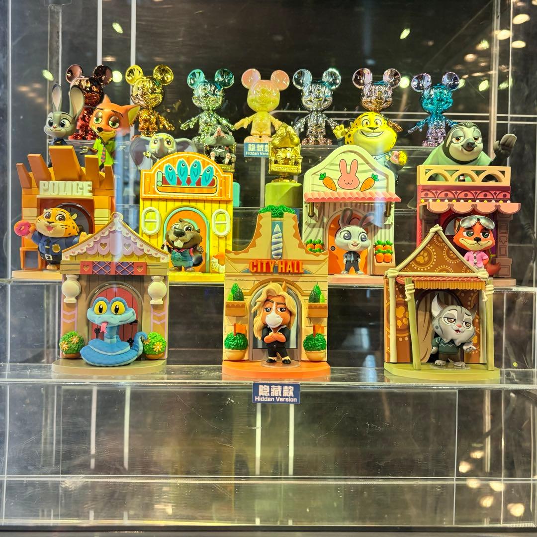 上海ディズニー　ズートピア２　ミステリーボックス　ブラインドボックス　フィギュア