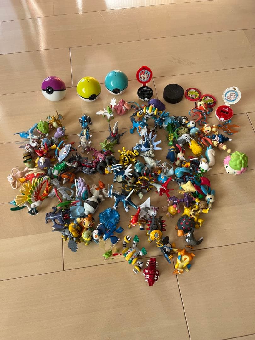 d*9様 ポケモン フィギュア モンコレ まとめ売り約100種