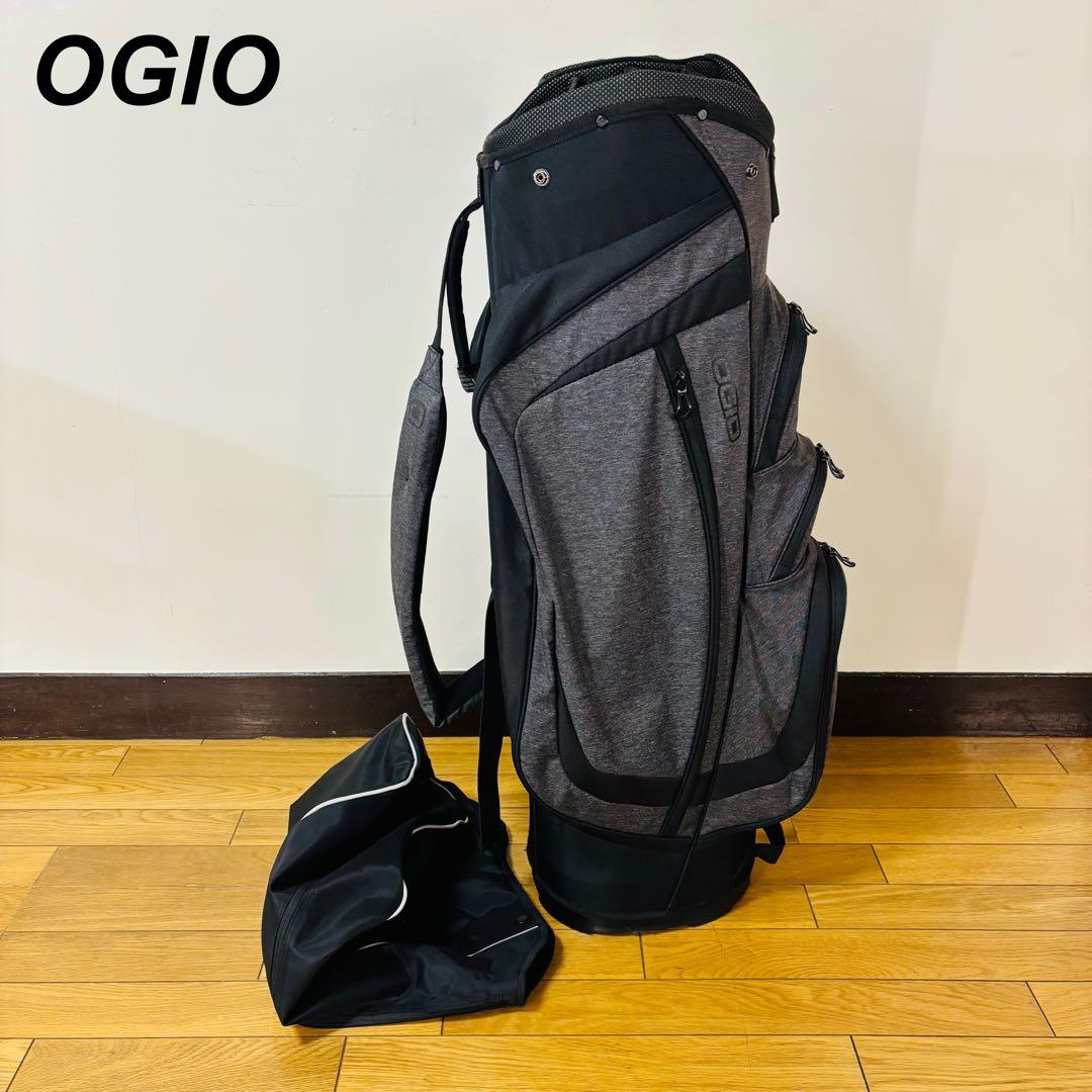 【希少美品】　OGIO (オジオ) ゴルフバッグ グレー 15分割　送料込み