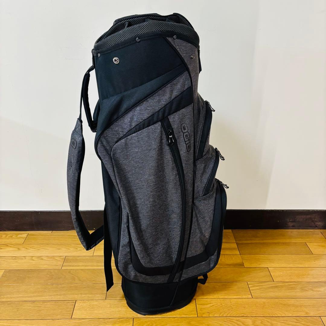 【希少美品】　OGIO (オジオ) ゴルフバッグ グレー 15分割　送料込み