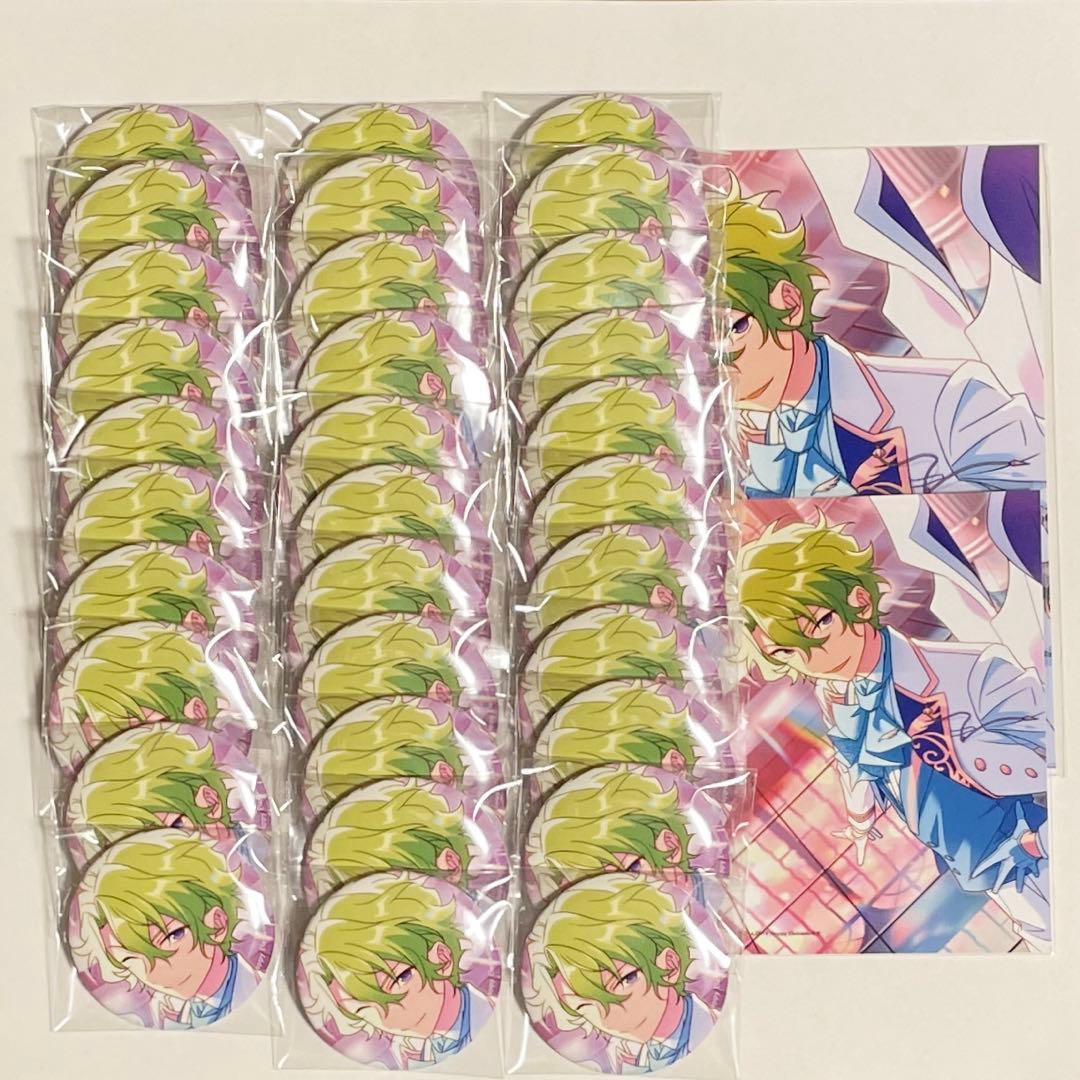 あんさんぶるスターズ　エレメント　ブロマイド　缶バッジ　巴日和