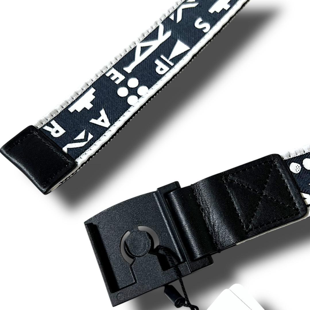 121 パーリーゲイツ 日本製 ナバホ柄 ワンタッチバックル テープベルト