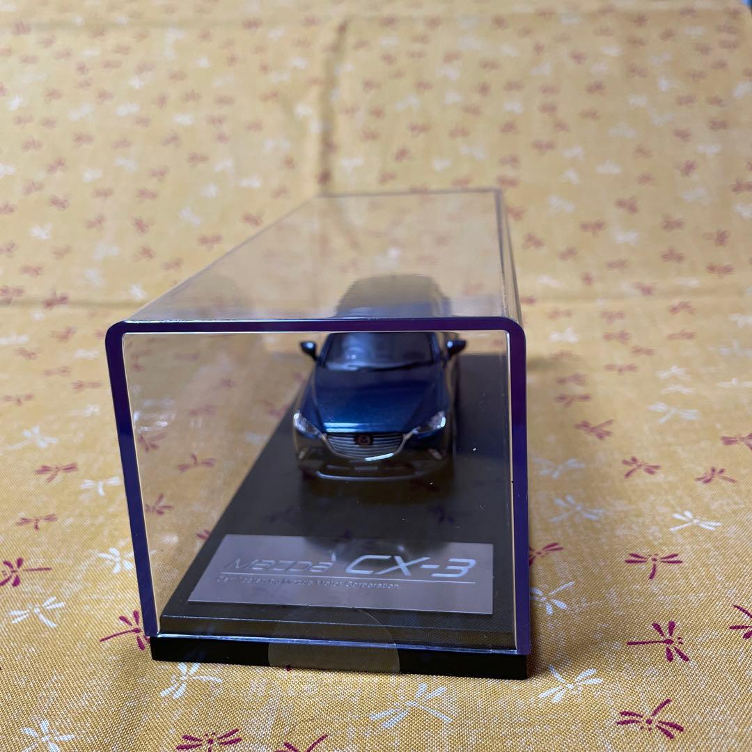 MAZDA モデルカー cx−3 ディープクリスタルブルーマイカ