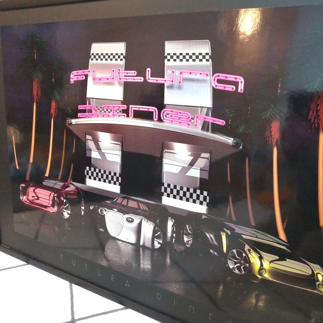 アメリカ雑貨 FUTURA DINER ダイナーLEDネオンピクチャー