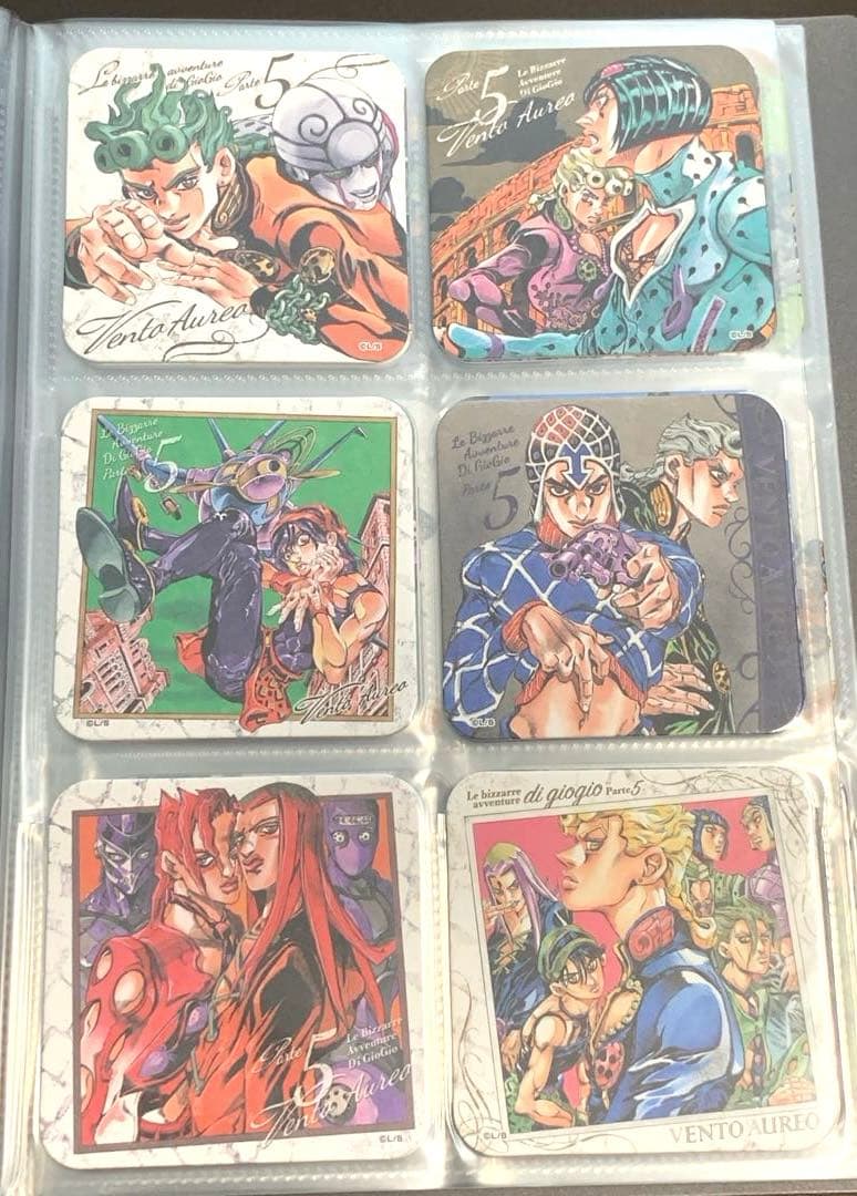 ジョジョの奇妙な冒険　原画展　アートコースター　58種