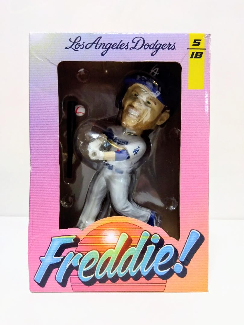 新品未開封品 フレディ・フリーマン ボブルヘッド ドジャースタジアム球場配布品
