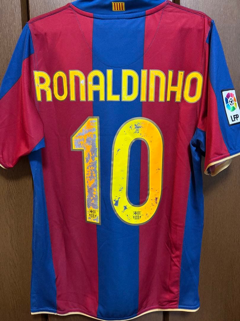 【希少品】ロナウジーニョ バルセロナ 07-08 ユニフォーム