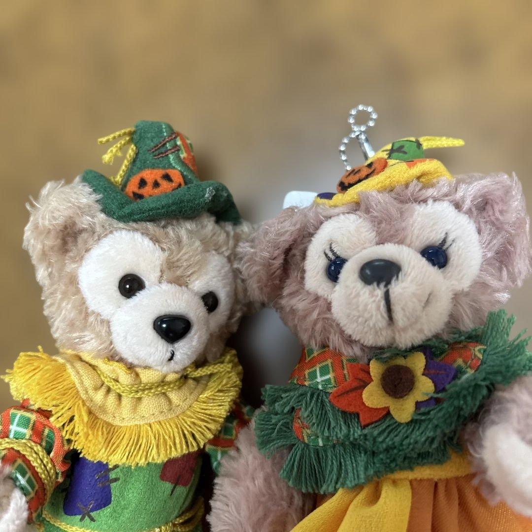 ディズニー ダッフィー シェリーメイ ハロウィンキーホルダー 2体まとめて