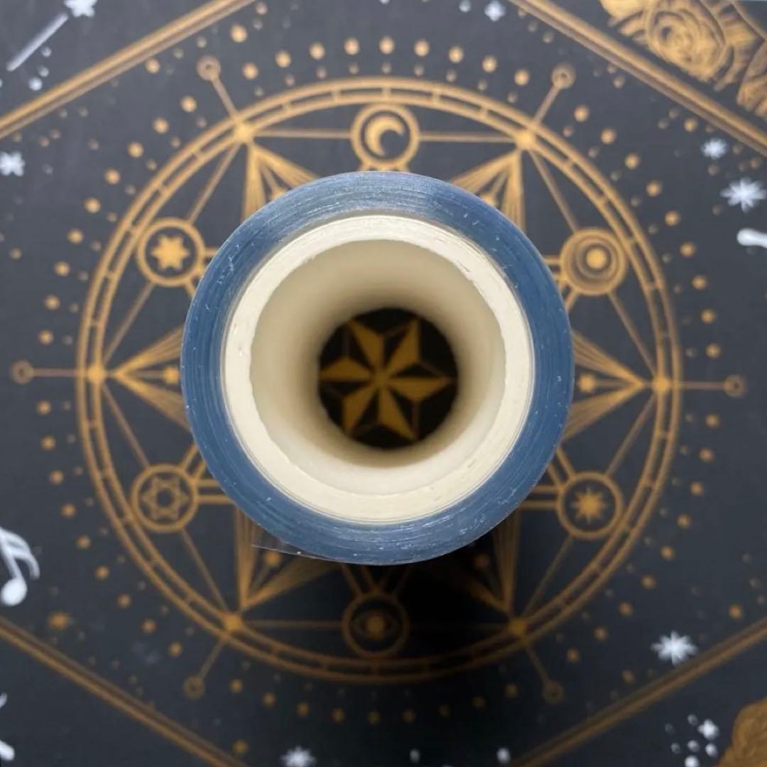 【9315】海外　マステ　中古巻　貝殻光マスキングテープ　雨景色　夜　装飾背景系