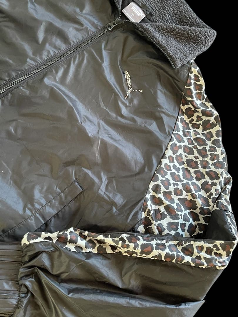 プーマ PUMA 冬 裏起毛 あったか トレーニングウエア ジャージ上下セットL