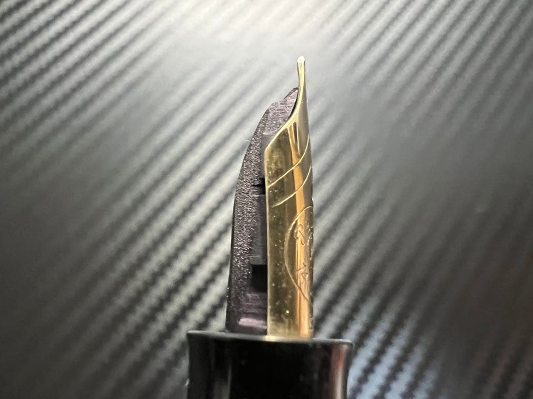 ペリカン 400NN M&K EF 極細字 緑縞 グリーン 万年筆