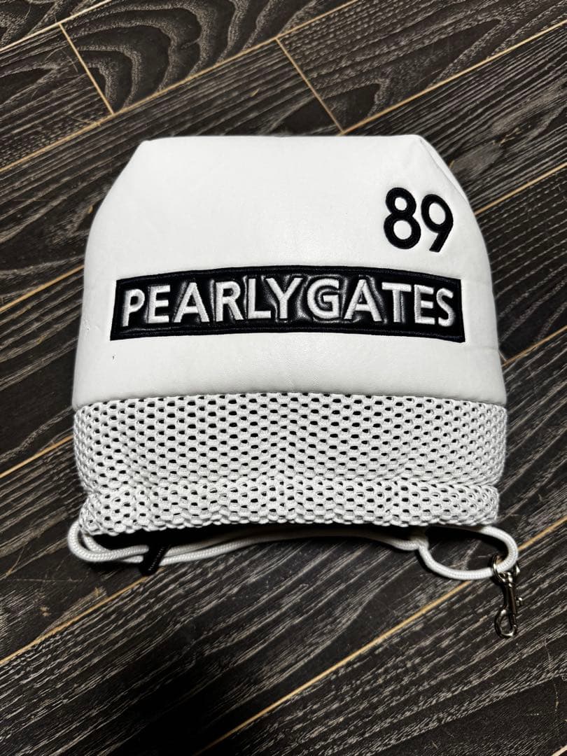 PEARLY GATES ホワイトキャディバッグ