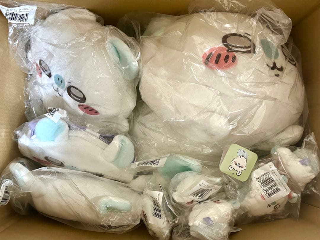 ポ*ム様 ちいかわ　モモンガだらけくじ　フル　コンプ　セット