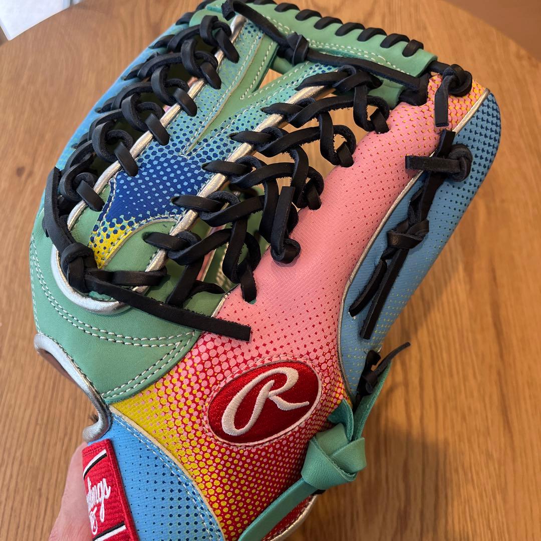 ハル。値下げ中 ローリングス 軟式外野手用グローブ グラフィックパラダイス