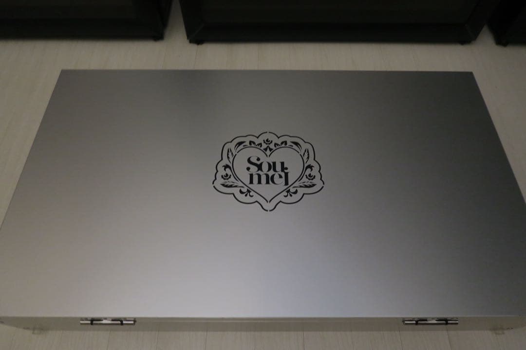 ソウメイ アタッシュケース 6本セット シャンパン レッド ブラック ブルー