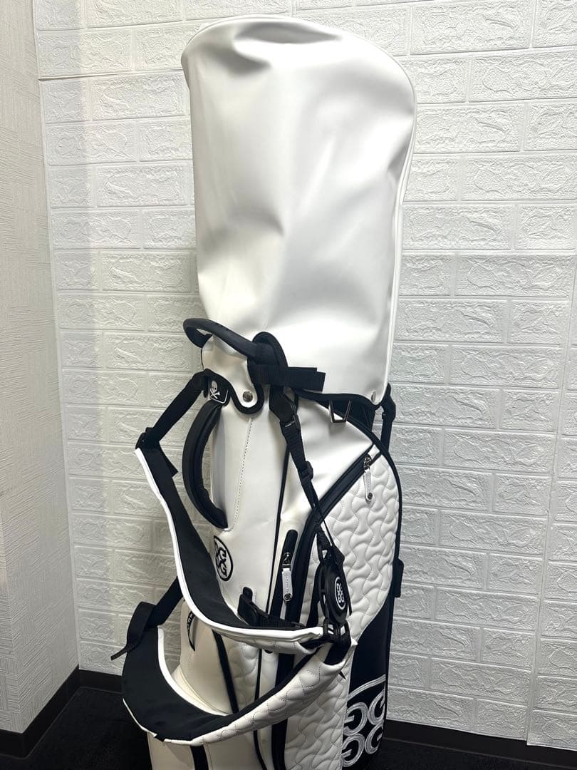 新品未使用☆G/FOREスタンド式キャディーバック9.5インチ　ホワイト