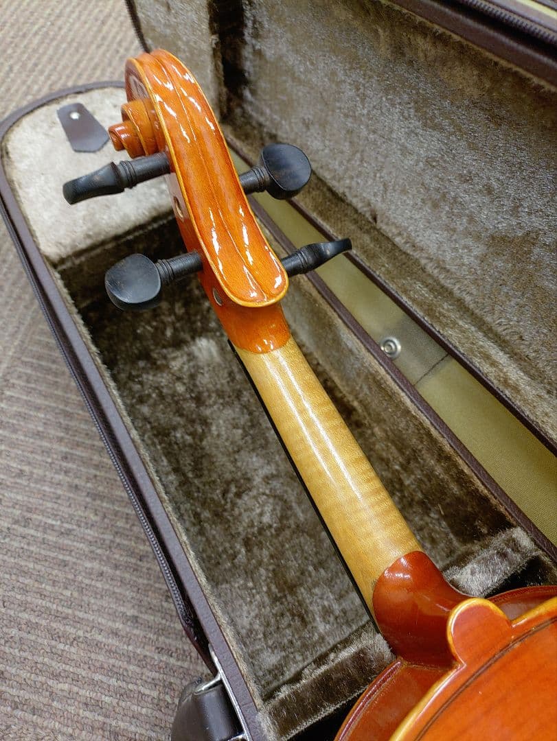 GEWA 3/4バイオリン本体＋スズキ弓＋軽量ケース＋KUN肩当セット