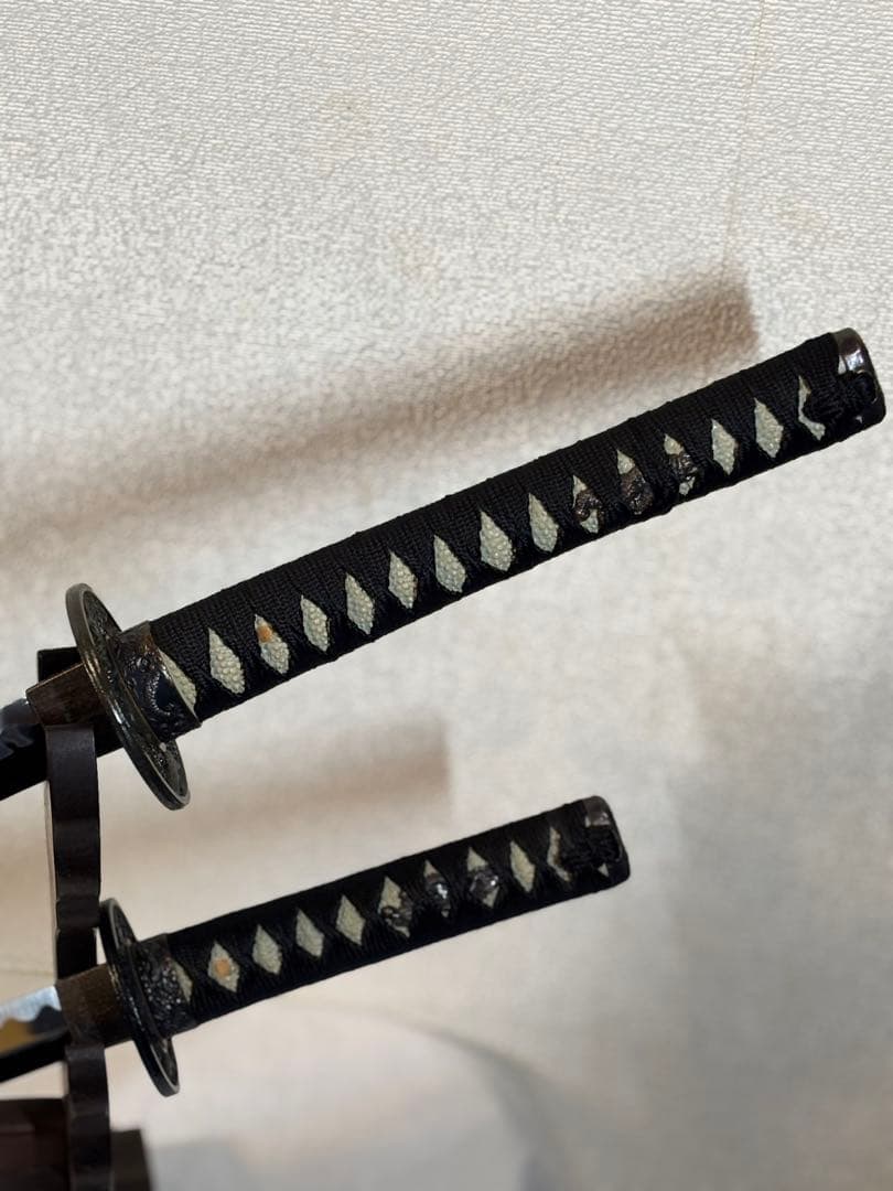 模造刀無銘 日本刀 白鞘 五右衛門 斬鉄剣 模擬刀 武具スタンド付き