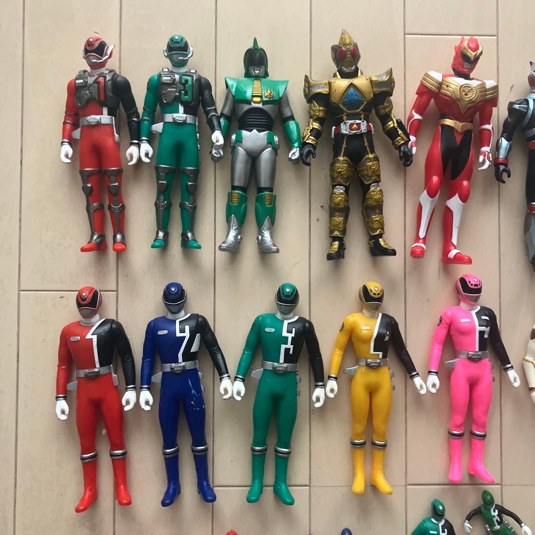 戦隊ヒーロー フィギュアセット