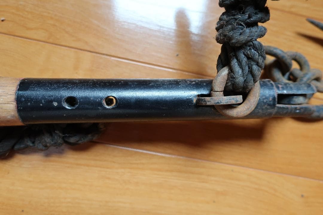 昭和レトロ　大迫力　巨大ぼうはかり（棒秤）30~80Kｇ未使用在庫品