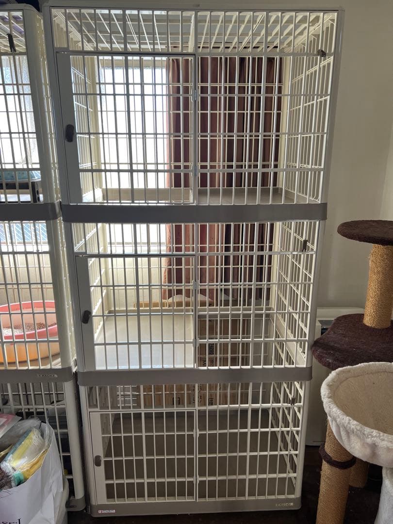 アイリスキャットケージ 3段式