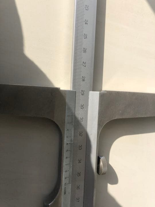 600㍉デブスゲージ中村製作所