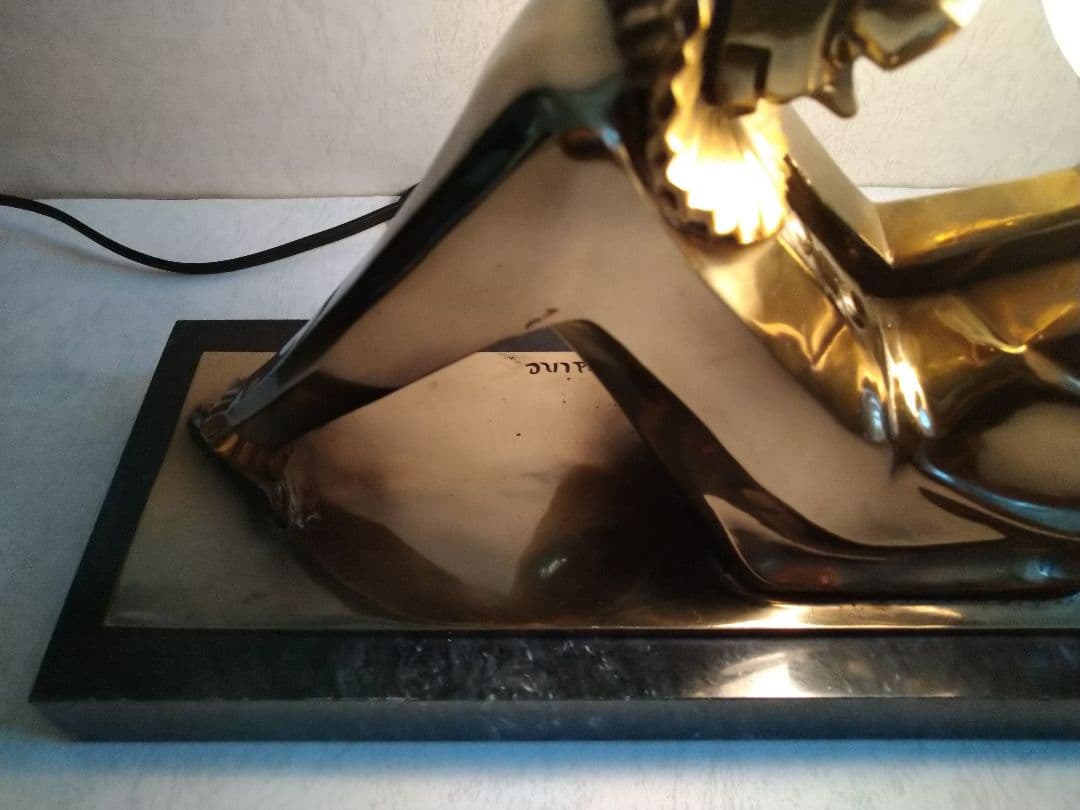 ア−ルデコのピエロランプ 　アンティーク・レプリカ