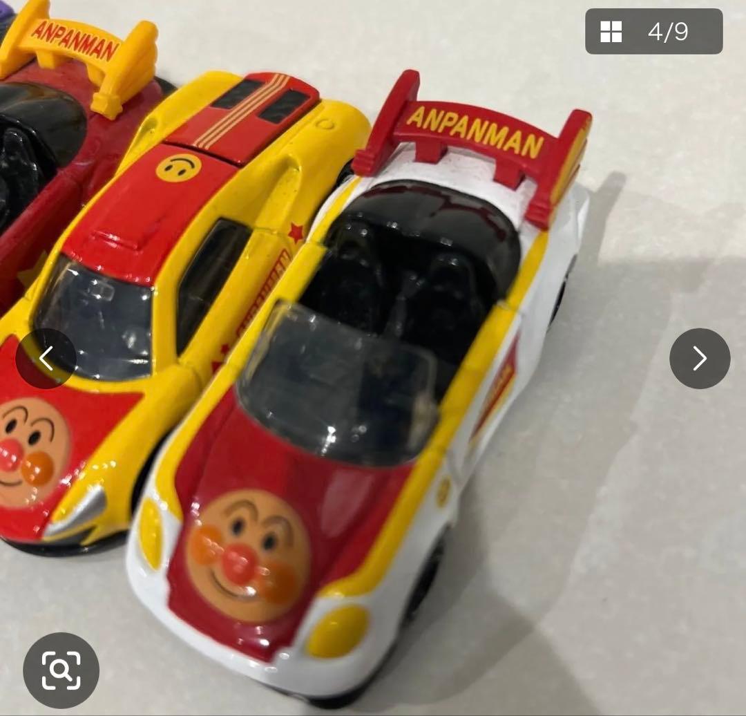 トミカ　アンパンマン　バイキンマン　6点セット