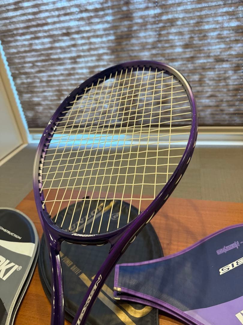 DUNLOP 硬式テニスラケット 3本