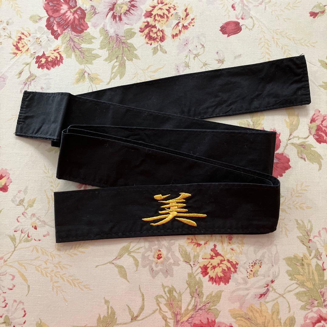 学生の全国大会使用のハチマキ８０枚セット