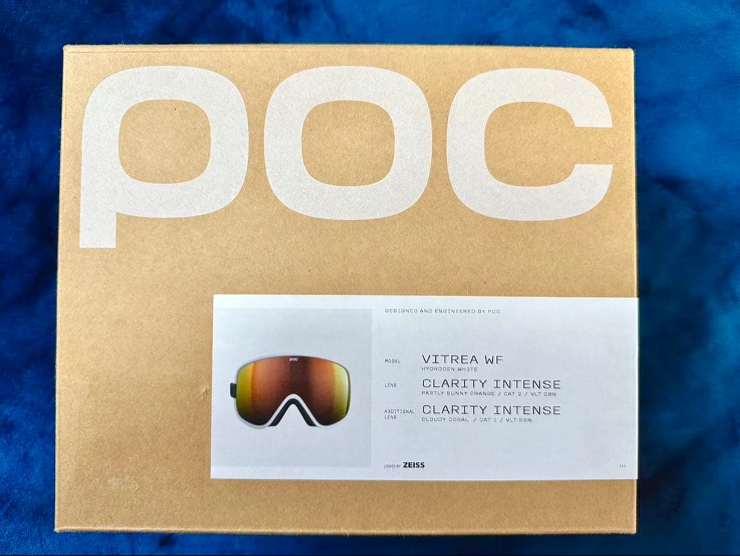 POC VITREA WF ポック ゴーグル 新品 未開封 スペアレンズ付