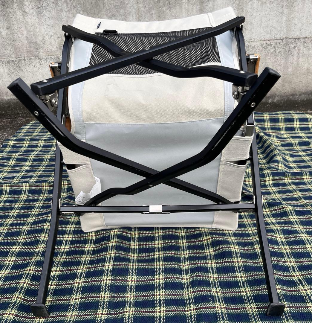 スノーピーク　ローチェアーショート　アイボリー　美品