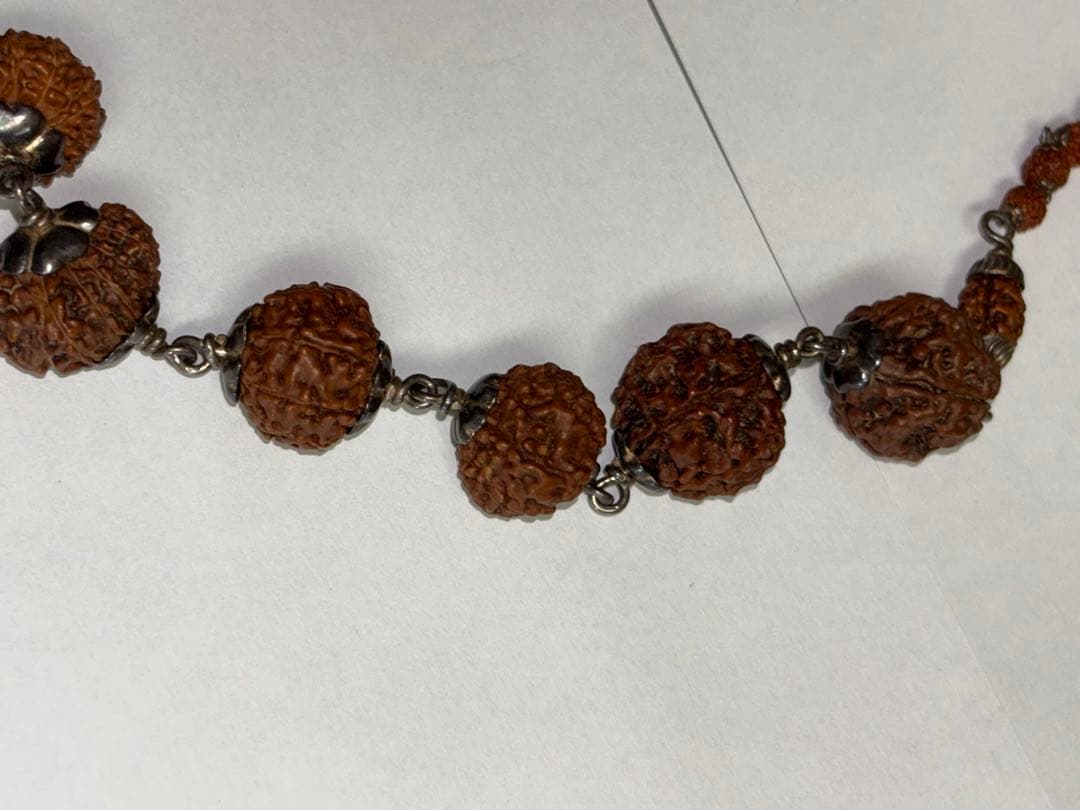 0*y様 アカルシャヤ・シッダ・マーラー（ルドラークシャ・チェーン）