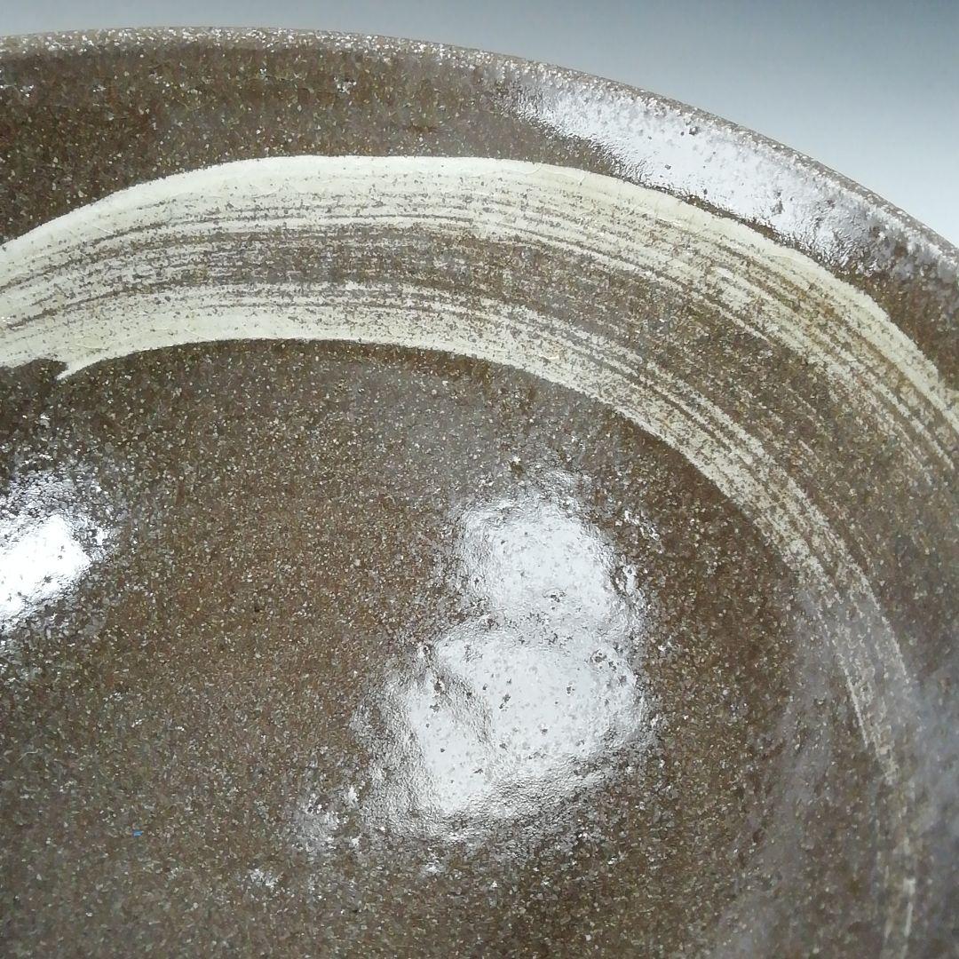 Ｔ５５５　茶碗　『刷毛目茶碗』『東山窯　畑辺玄機』　共箱　抹茶碗　茶道具