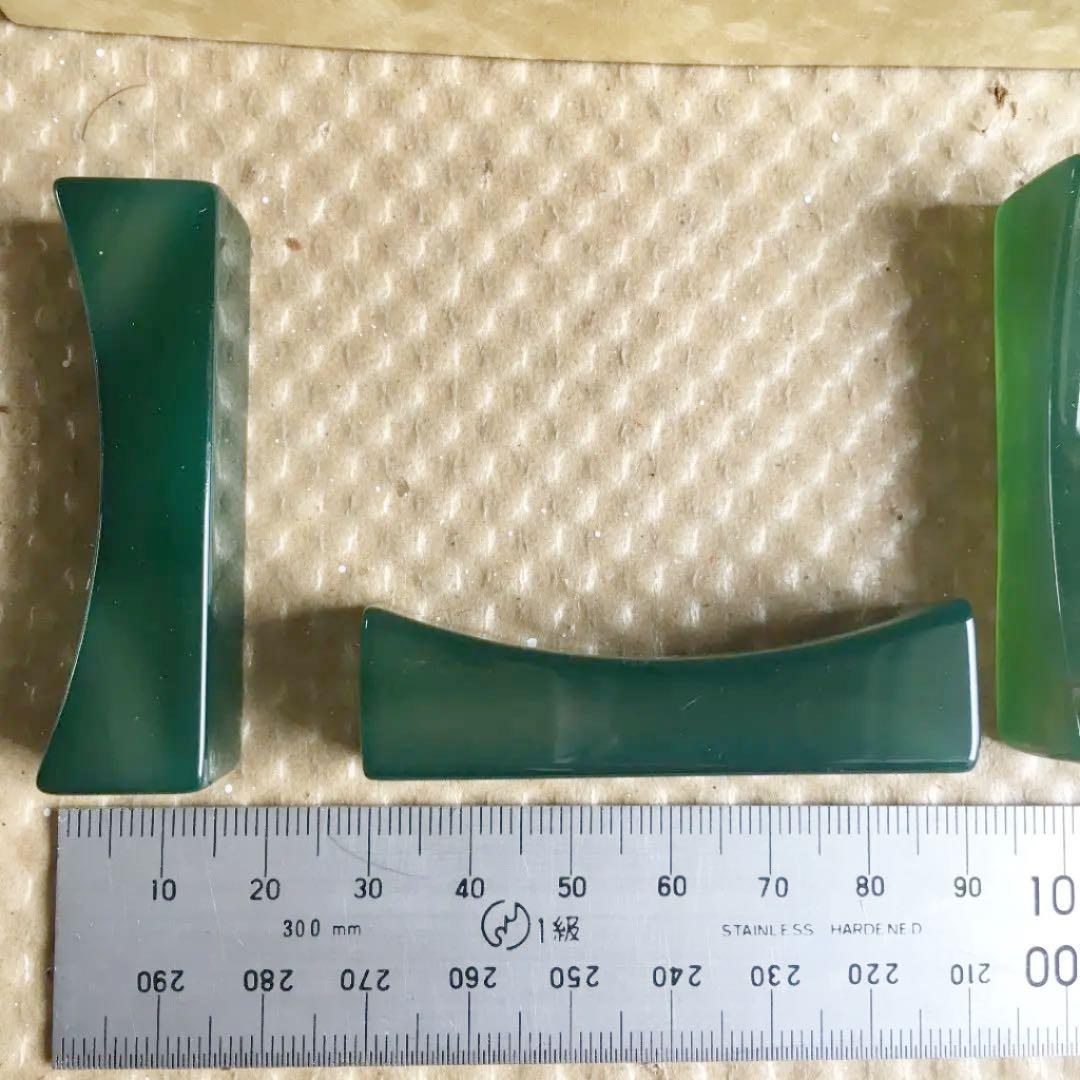 0922 高級 箸置き 5客セット 石 水晶 翡翠 カラーストーン パワー