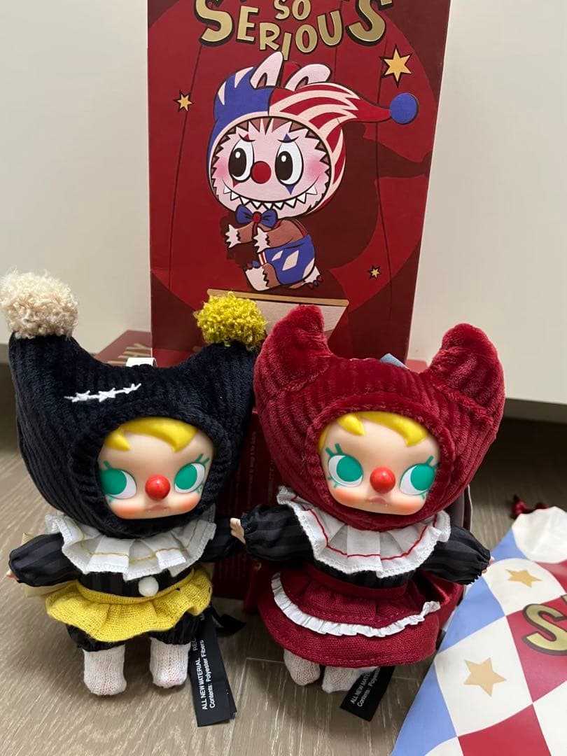 POP MART WHY SO SERIOUS ミニぬいぐるみ
