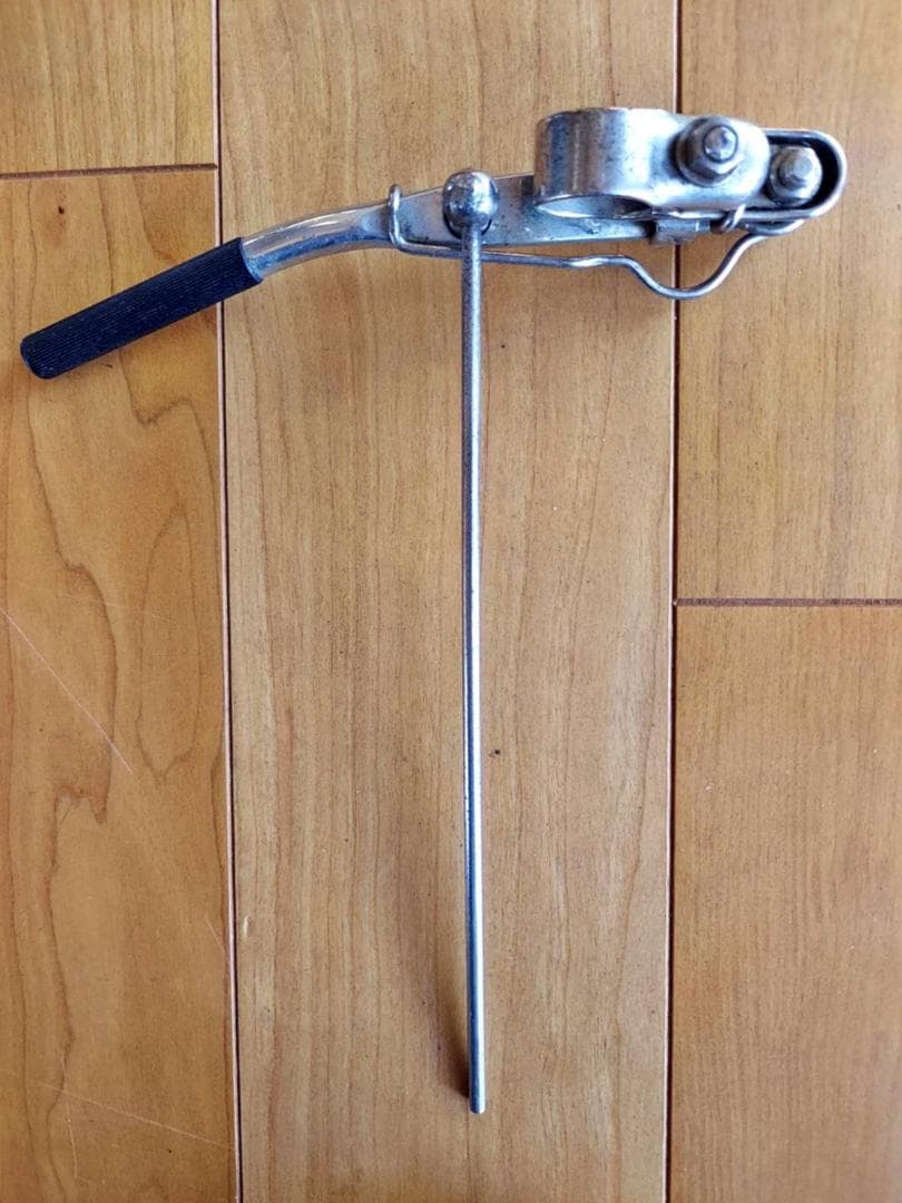 博物館級 希少1900年頃のロッド式フロントブレーキレバー実用車骨董アンティーク