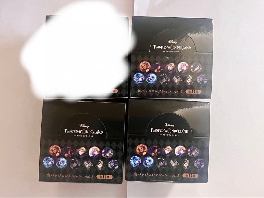 ツイステ 寮服 缶バッジ vol.2 未開封 box アニプレックス