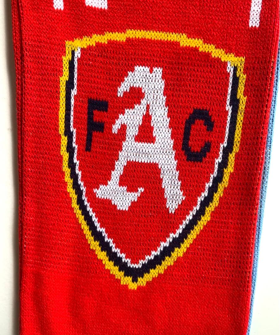 マンチェスターシティ vs アーセナル マンC arsenal スカーフ 英国