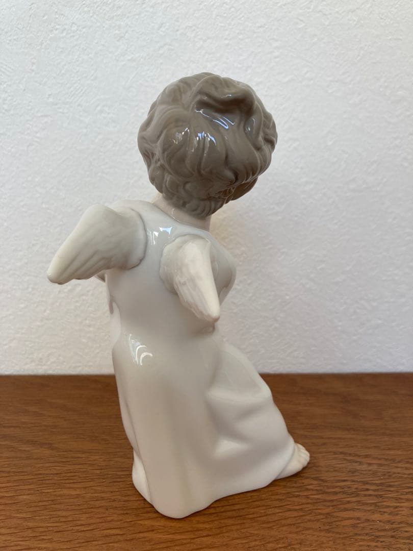 リヤドロ　LLADRO 天使　2体セット「可愛いフルート」「可愛い考えごと」