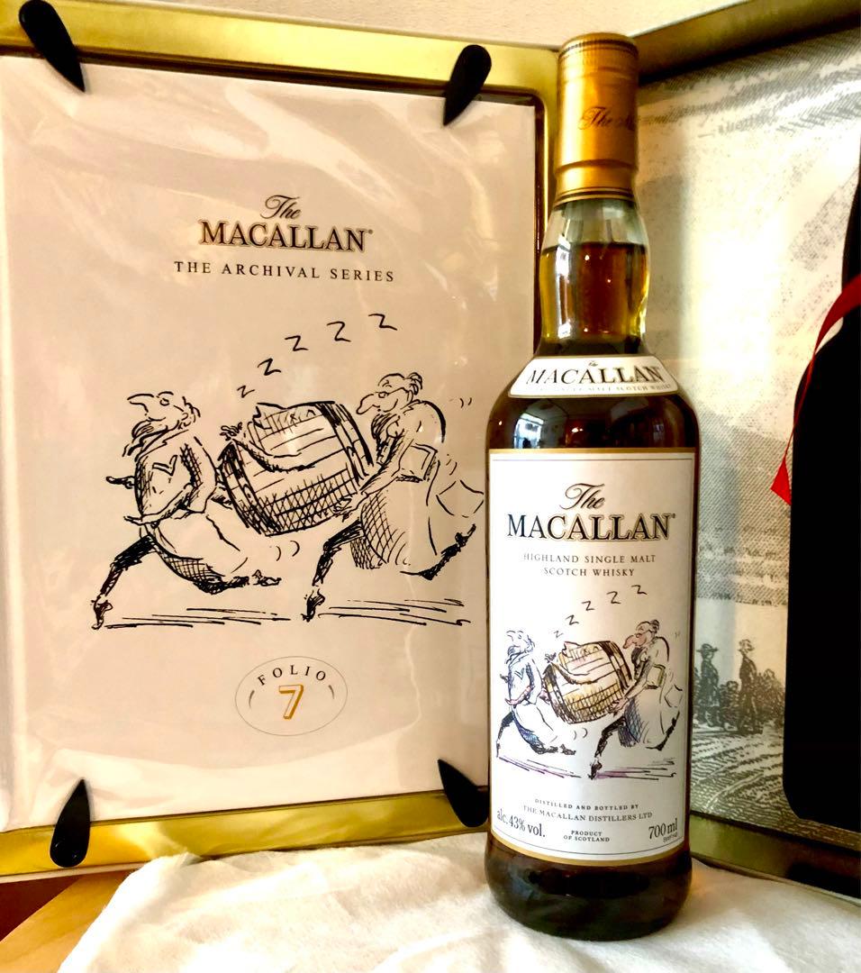 マッカラン　フォリオ7　Macallan Folio 7 700ml 蒸溜所限定