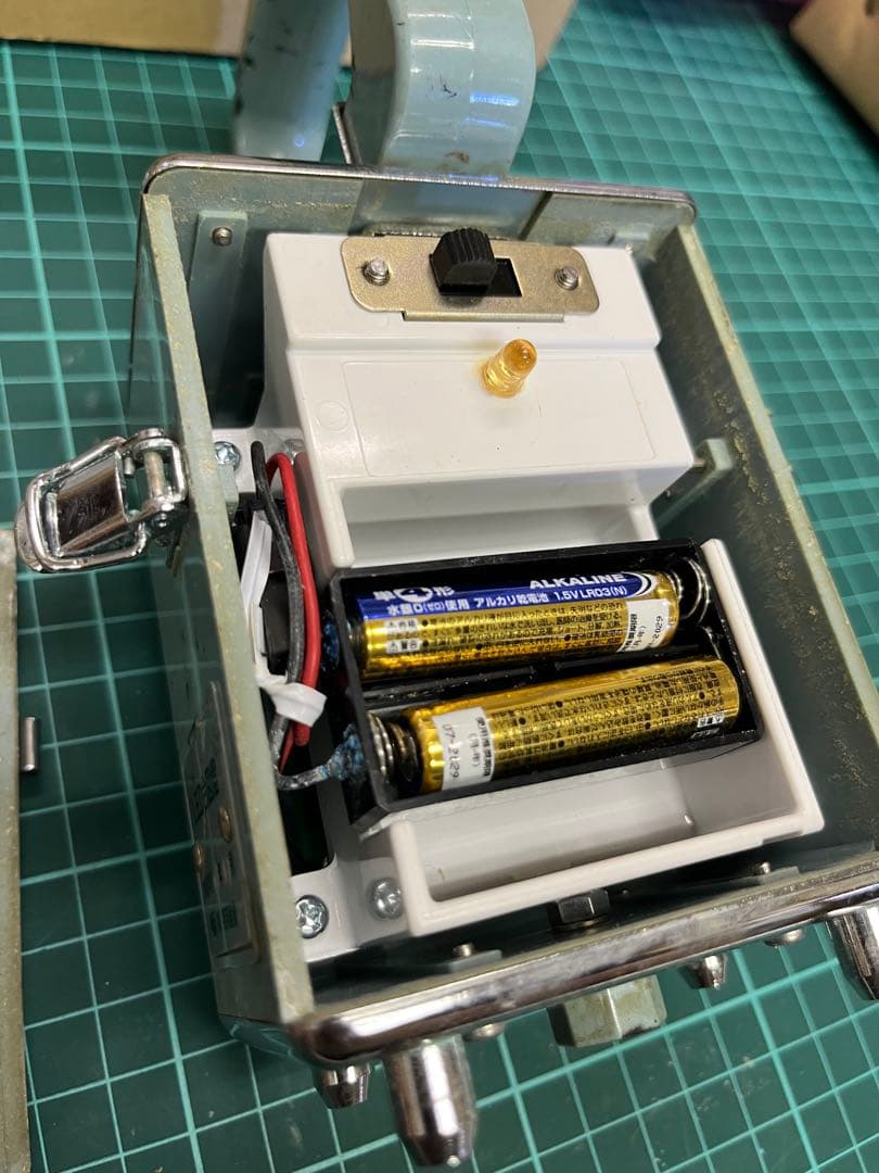 鉄道 LED 合図灯 橙 線閉作業用