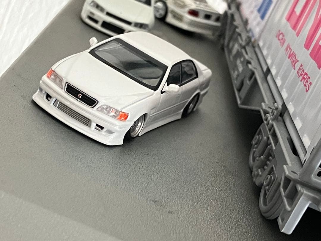 トヨタ　チェイサー　改造　ミニカー　jzx100